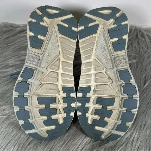 Hoka One One Gaviota 4 Womens 10 Blue Shoes Running Gym Comfort Trainer Sneakers - Picture 7 of 10